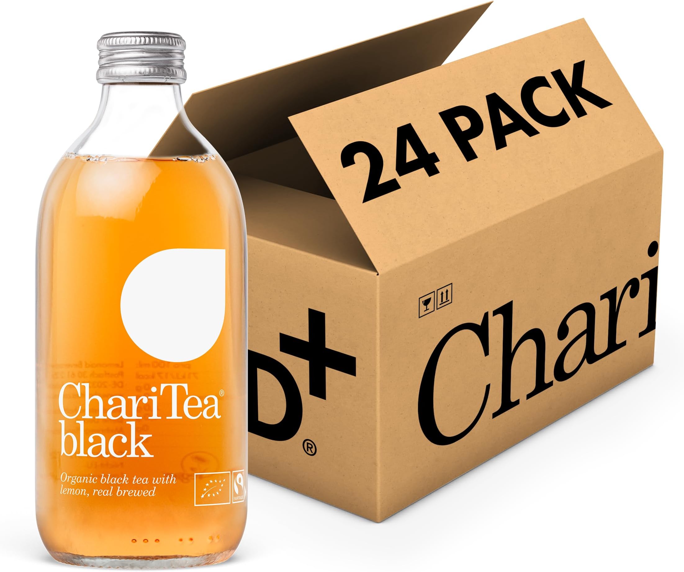 Black Iced Tea: Black Tea & Lemon - 24 x 330ml