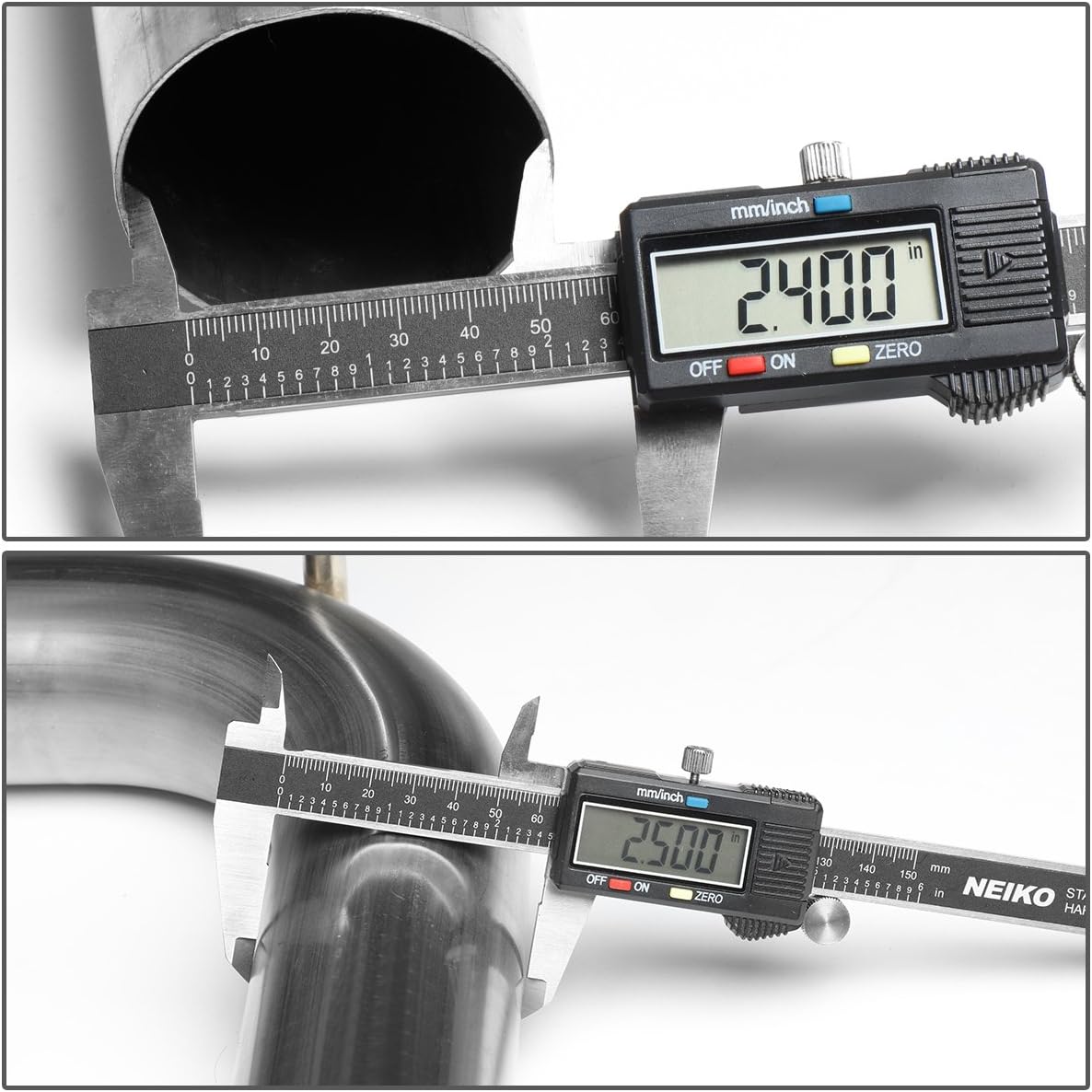 DNA MOTORING CBE-JW074D-38L Cat Back Exhaust System [Compatible with 07-11 Jeep Wrangler Unlimited 4-Dr 3.8L]