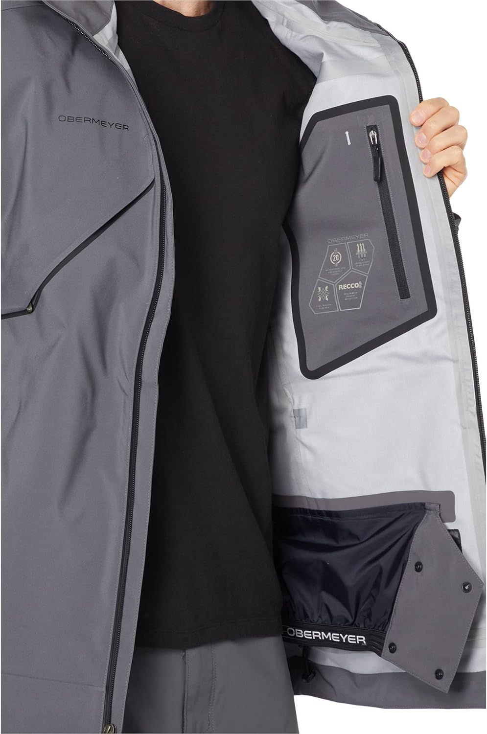 obermeyer foraker shell jacket