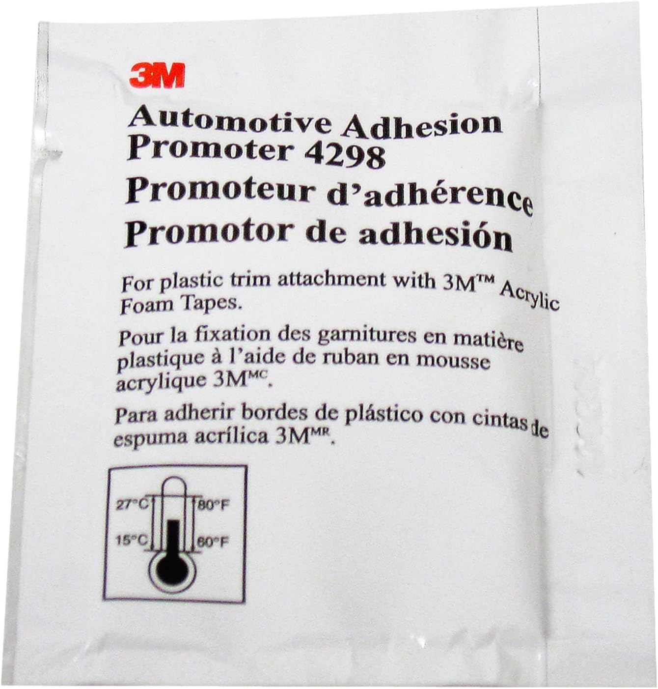 3M 4298 Adhesion Promoter, Sponge Applicator