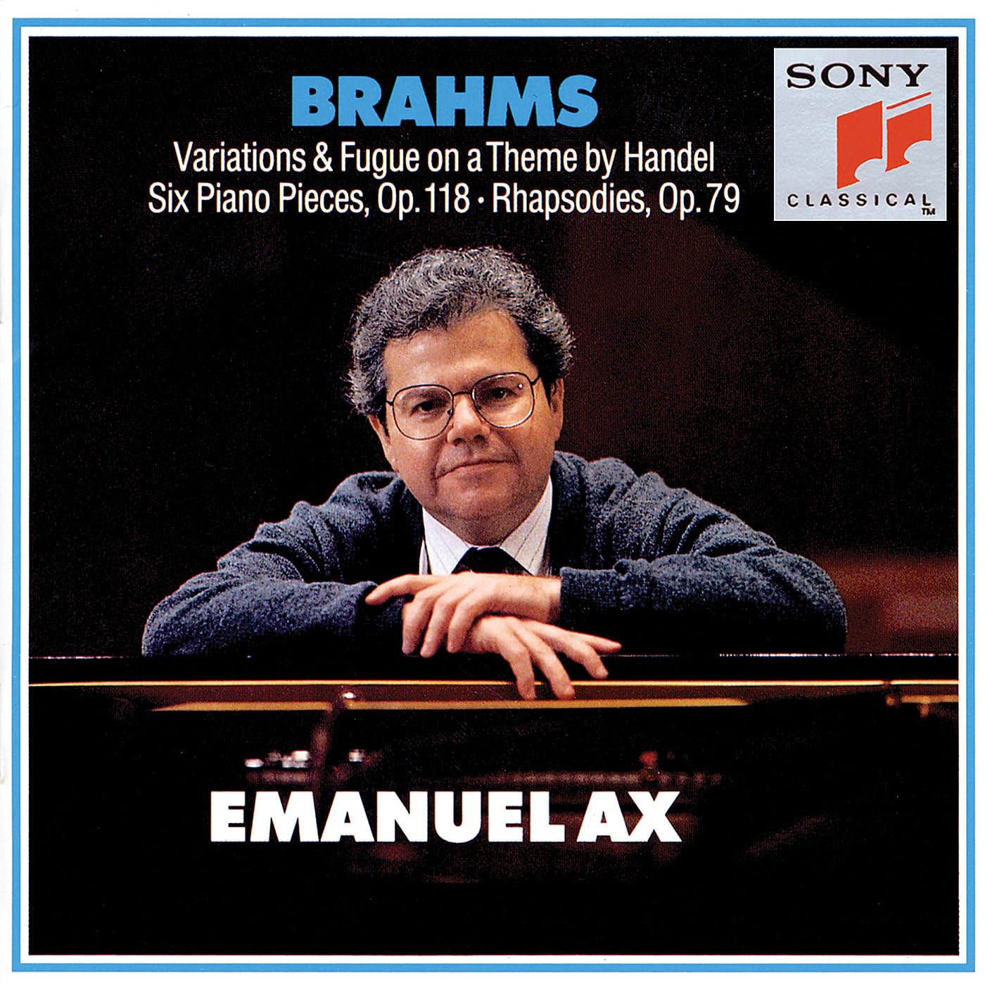 Brahms: Variations & Fogue On A Them E By Handel [Audio CD] Ax, Emanuel