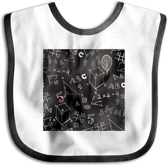 Amazon Co Jp 数学記号 数式計算式 絵柄 よだれかけ 口拭きタオル ビブ ベビー 赤ちゃん食事 出産祝い ギフト 面白い アニマル 女の子 男の子 伸縮耐久 ファッション