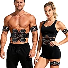 BLASET ABS Muscle Stimulator, Ab Toning Trainer Fitness Belt, Workout Equipment for Abdomen, Arms and Thighs