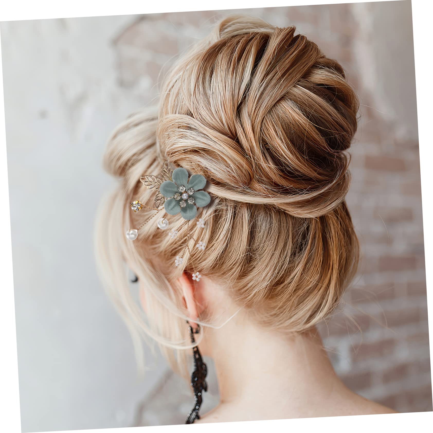 6sätze Retro Haarschmuck Mit Blumen-haarspangen Und Haarnadeln Teiliges Mit Perlen Und Blättern Haaraccessoires Für Hochzeiten Und Besondere Anlässe