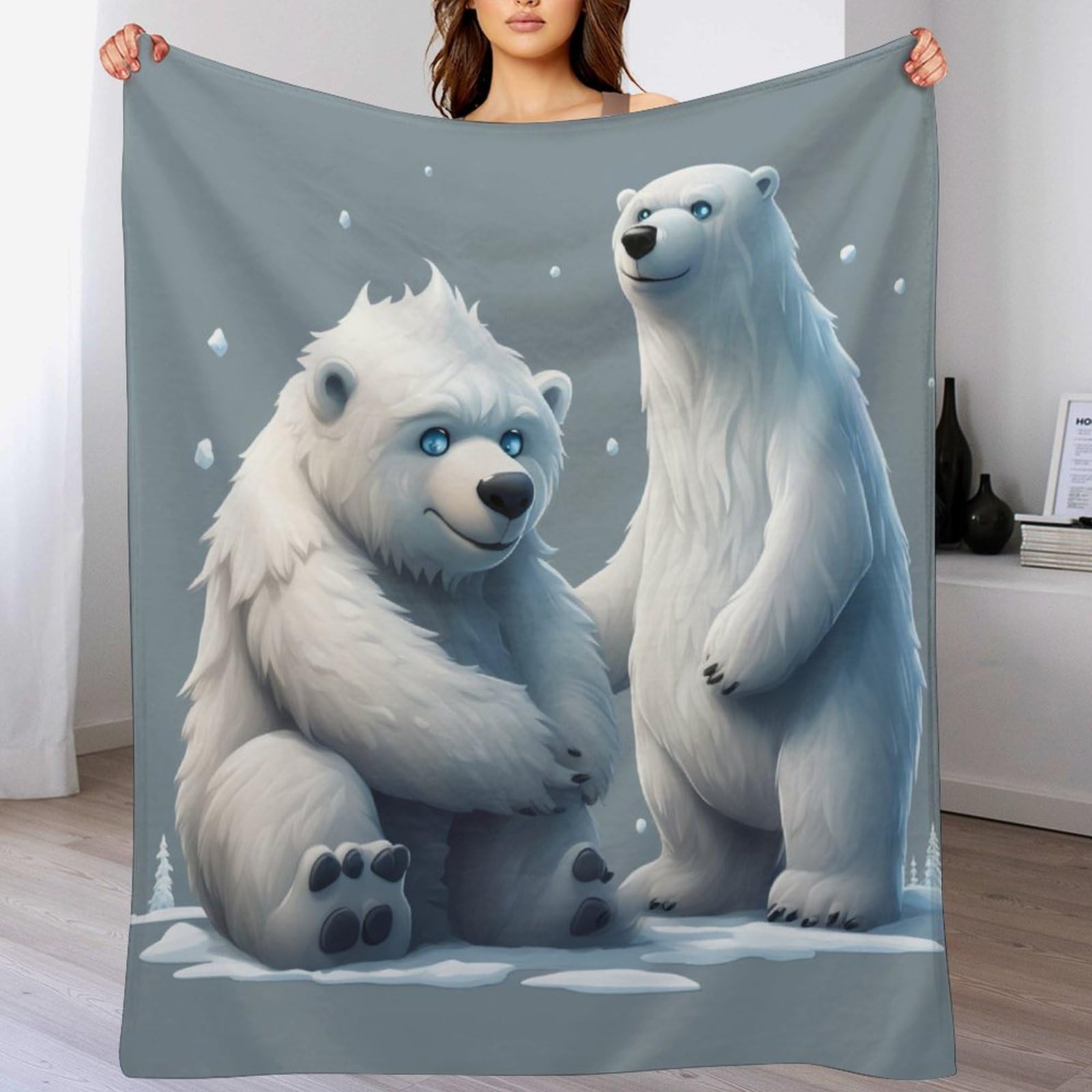 Couverture flannel polaire pour des soirées cocooning sur le canapé