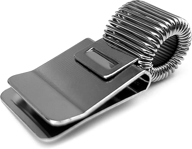 Metal Pen Clip Holder for Notebook/Clipboard/Journal/Diary - Ideal For Doctors/Nurses/Foremans/Office - [Single] - Silver