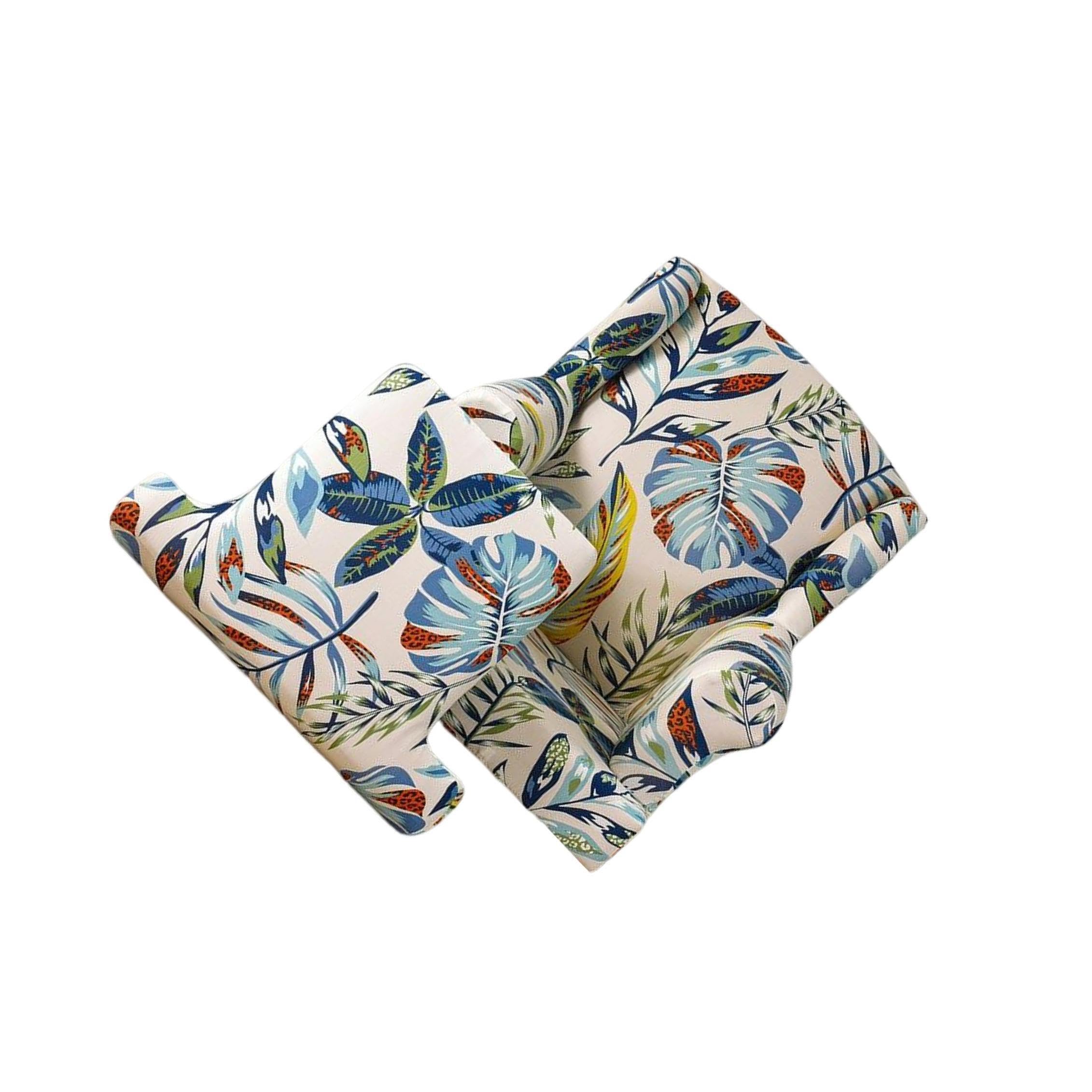 Mophrati Dark Blue Elastic Sofa Cover Stretch Couch Slipcover Cover Stylish Armchair Family Living Spaces Armchair Slipcover Provides Full For Furniture Washable, 68Cm~80Cm
