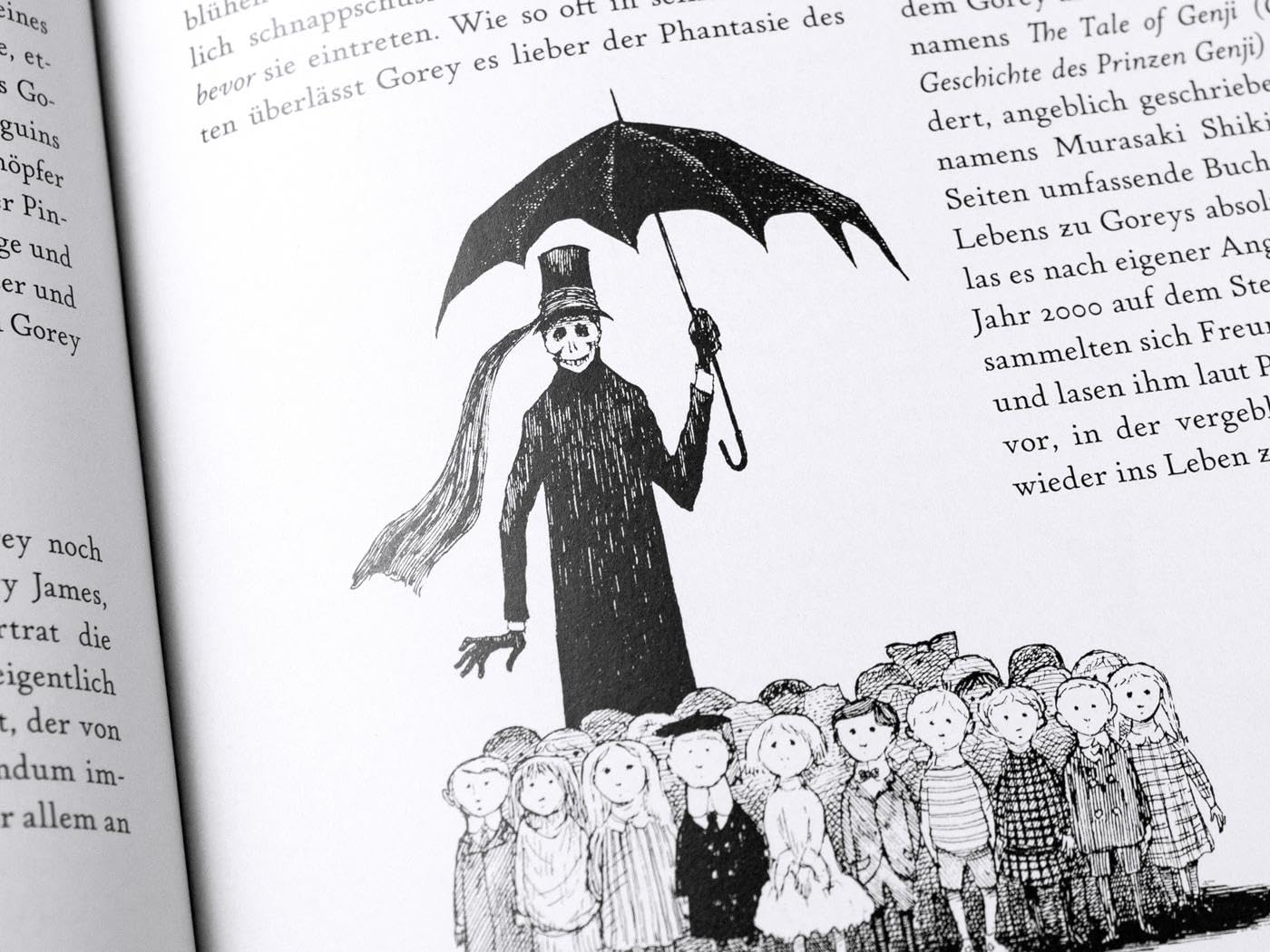 Edward Gorey – Großmeister des Kuriosen: Vorgestellt von Walter Moers | Limitierte Edition: mit Original-Edward-Gorey-Fälschung von Walter Moers als ... (Sonderbände der Anderen Bibliothek, Band 2)