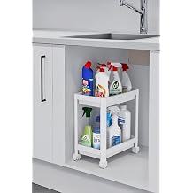 Sas Haus Flex Elite Pro 2 Katl  Beyaz Tekerlekli  ok Ama l  Banyo & Mutfak D zenleyici Raf - Evye Alt  Raf Beyaz 40 X 35