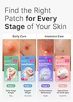 Vista 4 de EasyDerm - Juego de parches coreanos para espinillas en 4 pasos + extractor de doble punta 2 en 1, para un cuidado completo de la piel