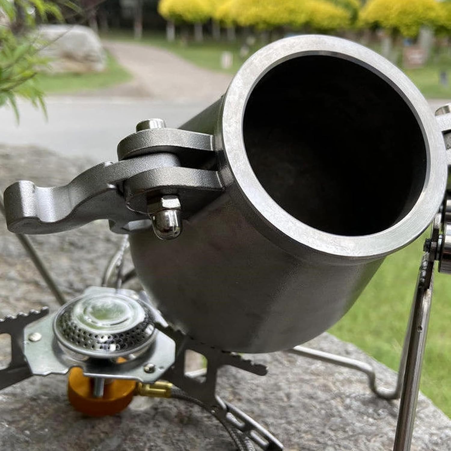 Chinese Traditional Retro Popcorn Maker Decoration Mini Vintage Popcorn Machine(720ml)