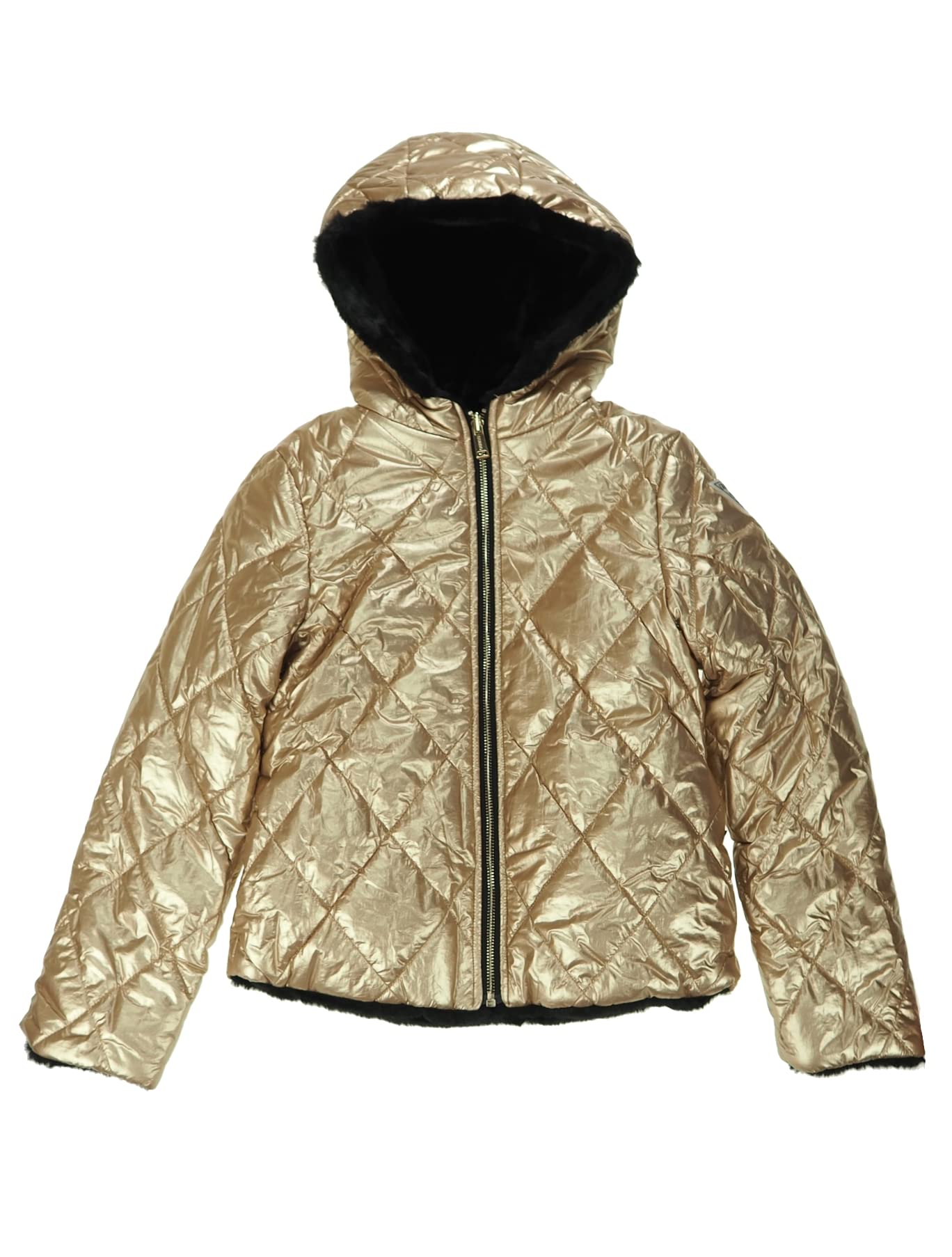GUESS Abrigo para niña Dorado 14 años (164cm)