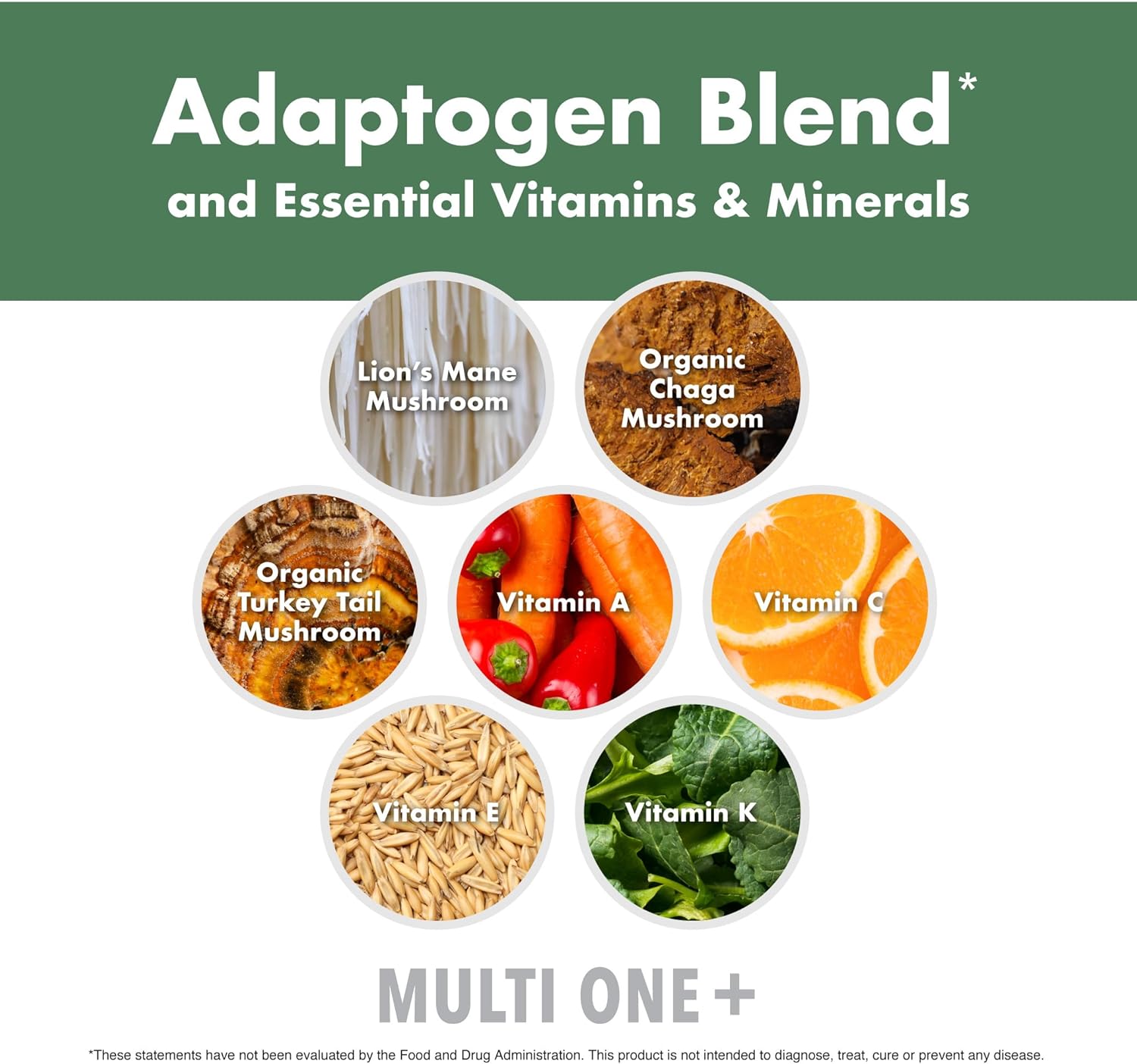 MultiOne Men & Women’s Daily Multivitamin - Essential Nutrients and Minerals for Optimal Health (60 Capsules)