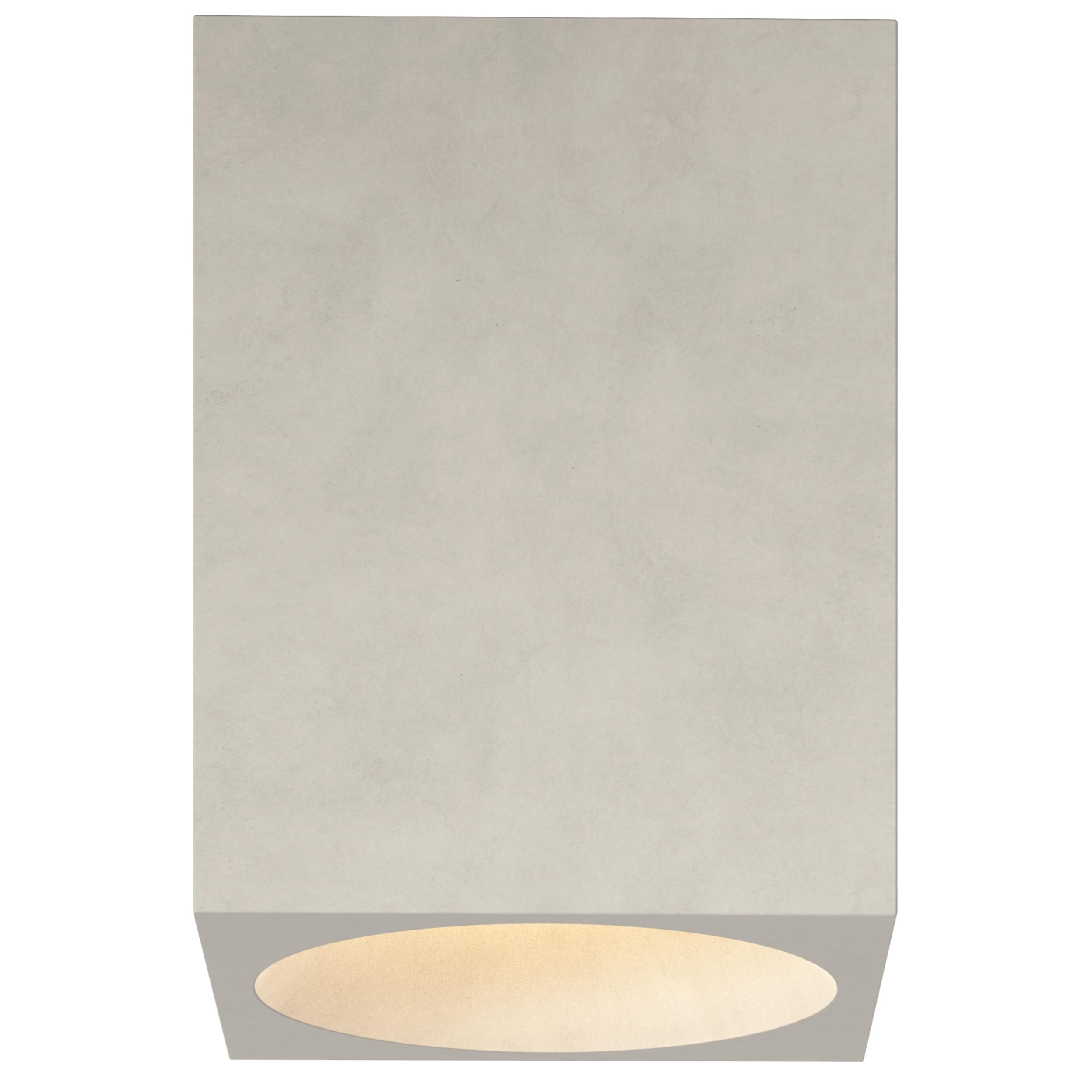 Astro Kos Square, Dimmable Coastal Downlight, IP44 Rated (Matt Concrete) LED GU10 - Smart Bulb Compatible, Designed in Britain - 1326015-10 Years Guarantee
