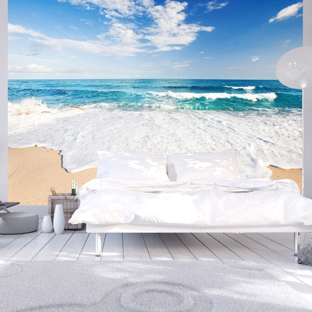 Fotomurales B&D XXL - 400x280 cm XXL Papel pintado tejido no tejido Decoración de Pared decorativos Murales moderna de Diseno Fotográfico - playa mar naturaleza c-B-0035-a-a #01