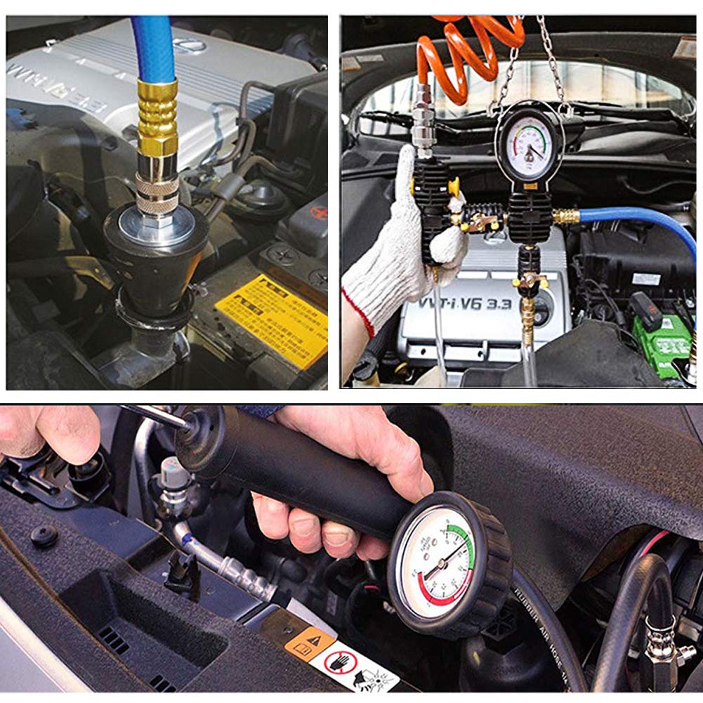 AutoSpeed Radiator Pressure Tester Kit, Coolant Pressure Tester Kit