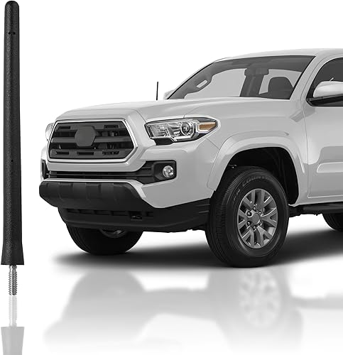 Mástil de antena externa negra 6,5 para Toyota Tacoma 1995-2018 – Reemplazo de antena automotriz para automóviles, camiones y SUV – Compatible con