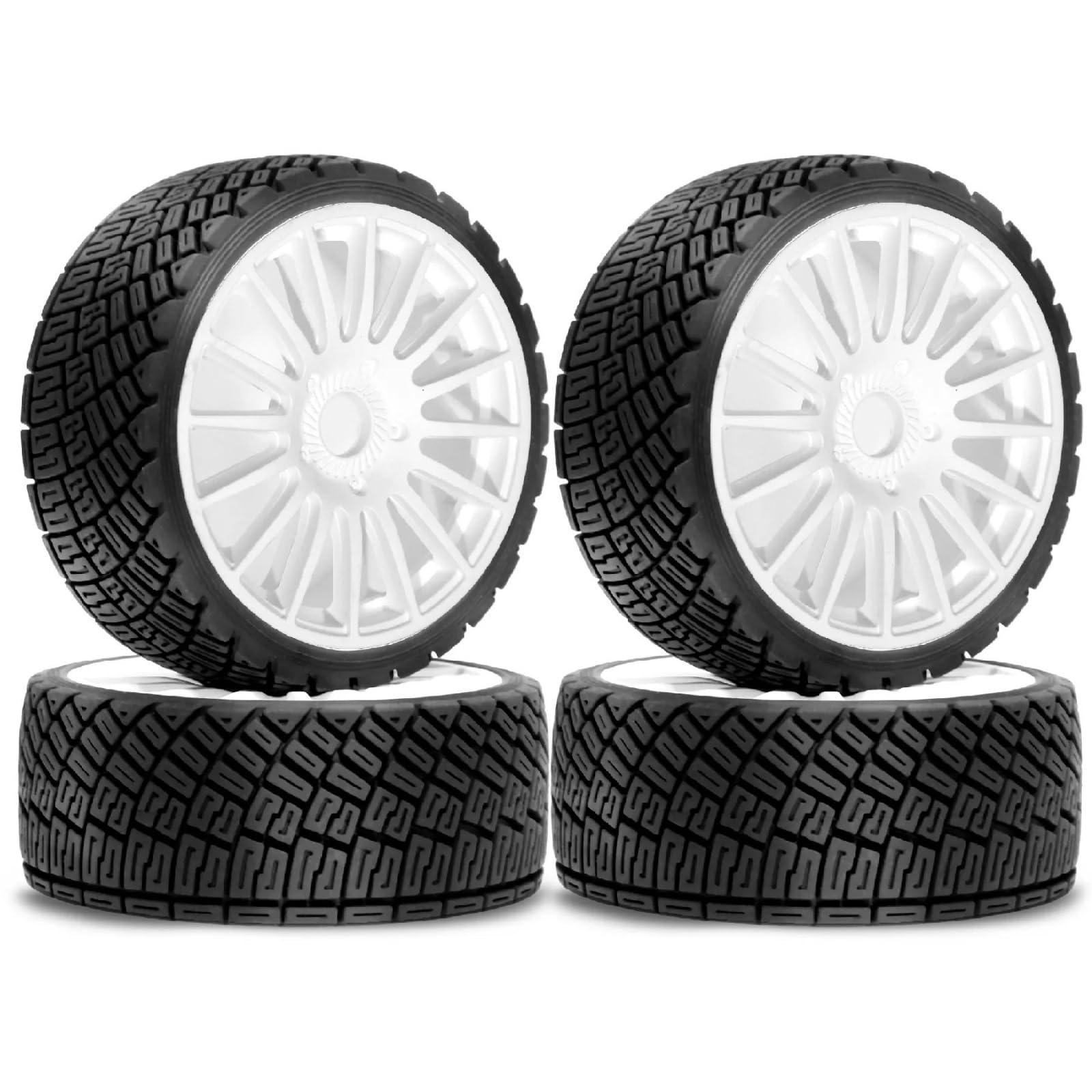 Ruote Pneumatici Per Rally Per Losi Per Kyosho Per VRX 1/8 Auto
