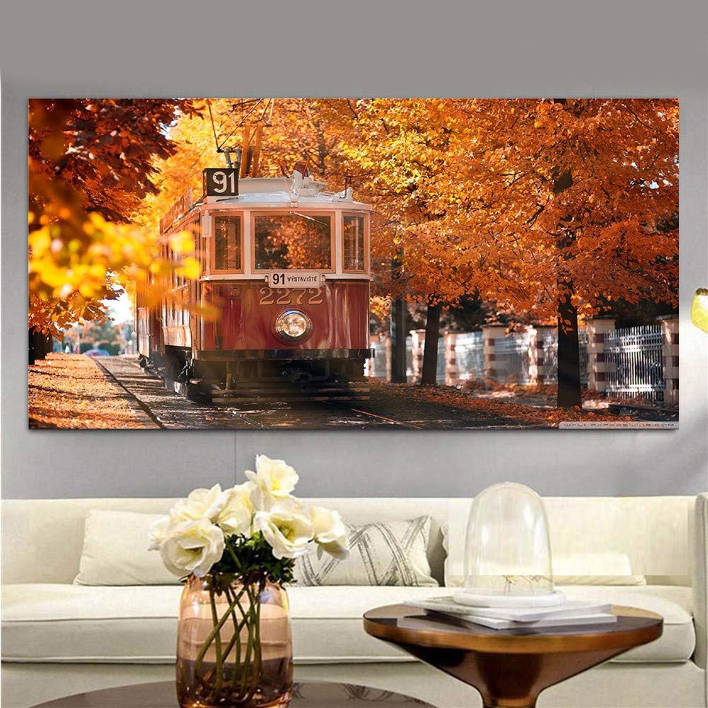 Carsilers Kit Diamond Painting 5D Fai Da Te 30x60cm Personalizzato Con Foto - Arte Del Diamante, Regalo Creativo Con Strass, Decorazione Parete - 2