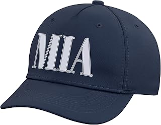 MIA Miami Florida Airport Code Minimalist Adjustable Baseball Hat