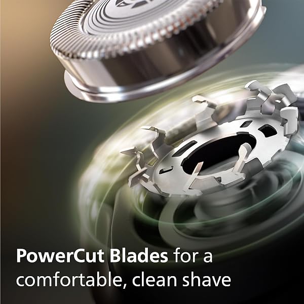 Philips Electric Shaver 3000 Series - Wet & Dry Electric Shaver for Men with SkinProtect Technology in Dark Moon, Pop-up Beard Trimmer, Cordless Shaver (Model S3145/00) - 3