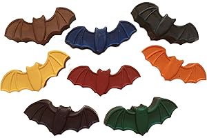 Kid-Friendly Bat Shaped Crayons: A Spooky Treat for Halloween