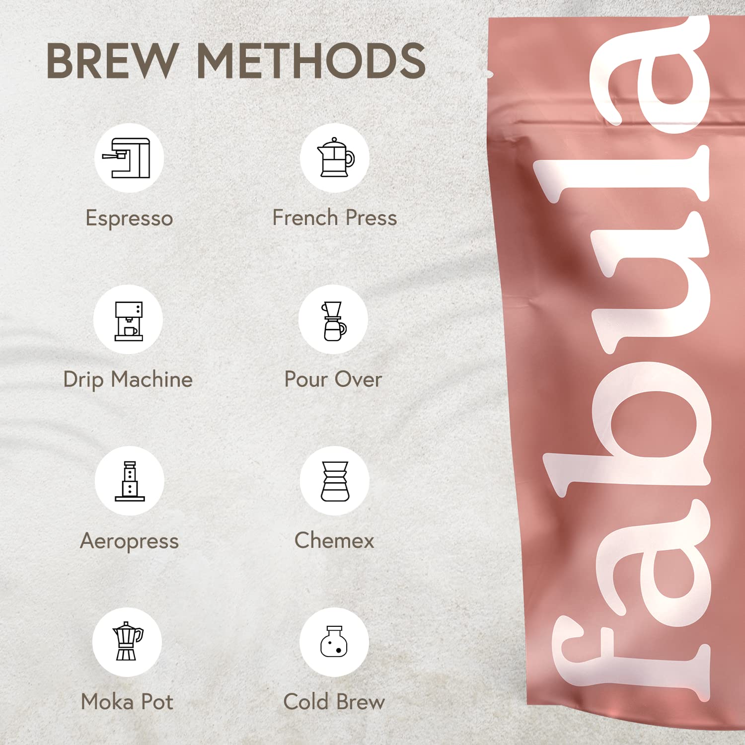 Fabula Coffee Light Roast Whole Beans - Organic - Low Acid - Single Origin - Non-GMO - Mold Free - 12 Ounces