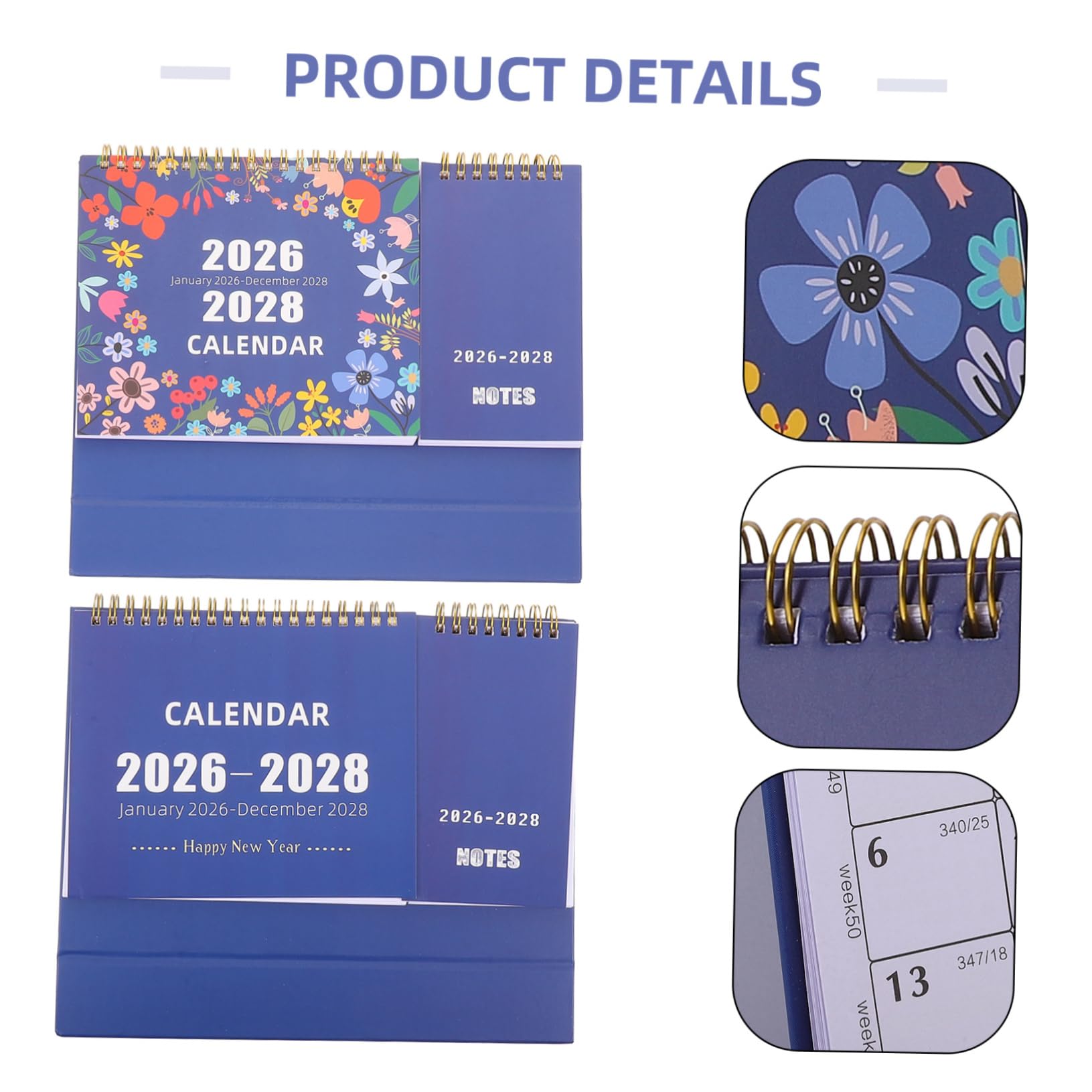 2pezzi Da Tavolo Mensile in Piedi Planner Giornaliero Per Ufficio e Studio Organizzazione Efficiente