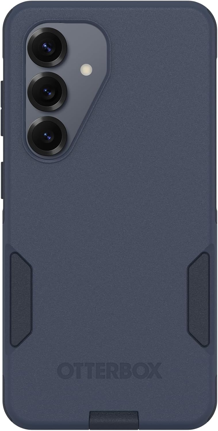 OtterBox Samsung Galaxy S26 Commuter Series Case - Blue Sentiment, Slim & Tough, Pocket-Friendly, with Port Protection, Protective Phone Case for Samsung Galaxy
