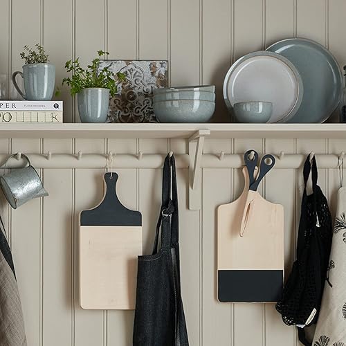 Miniatura 5 de Denby Elements - Juego de 4 cuencos para cereales color gris claro