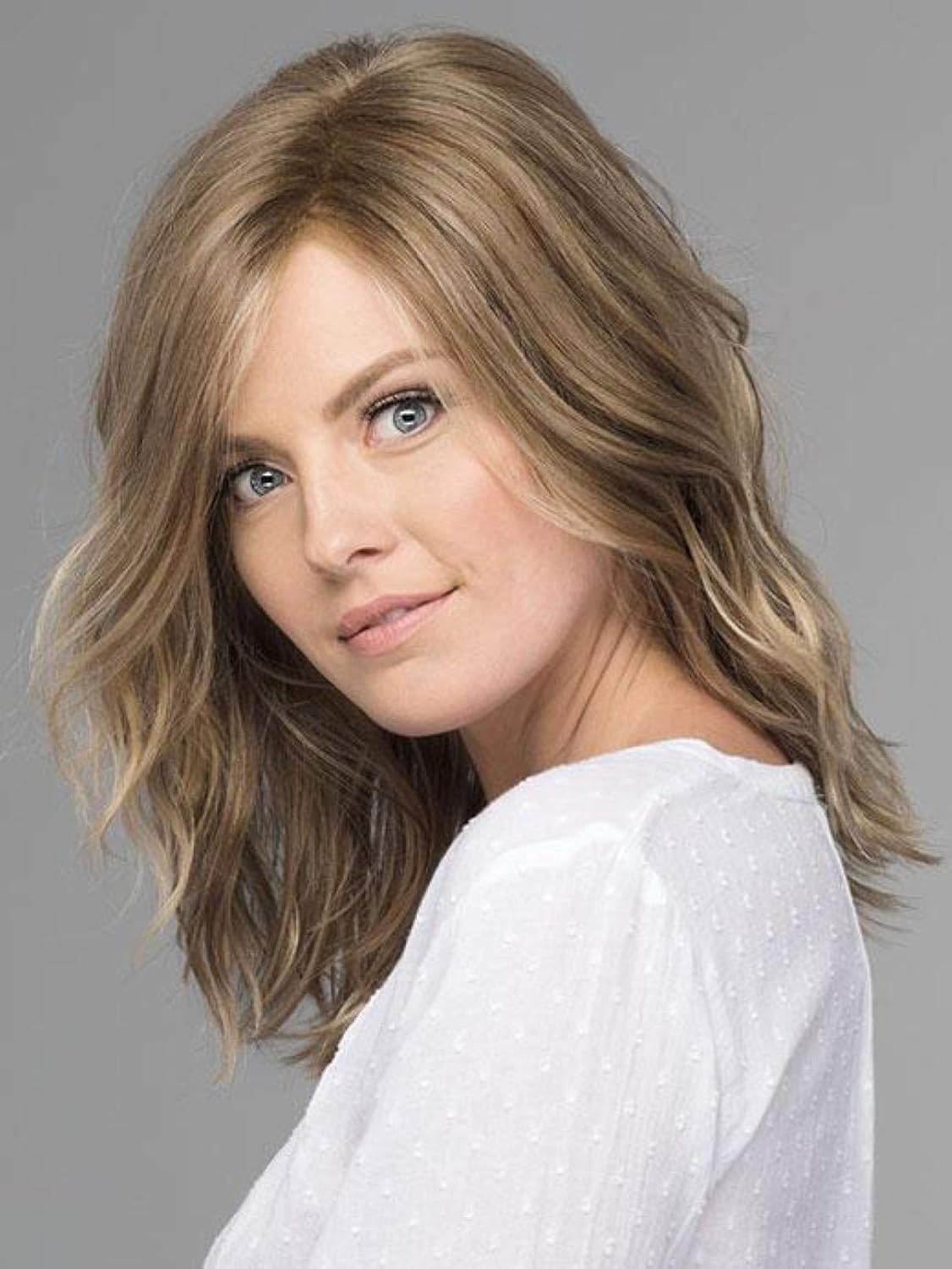 Bundle - 5 item: Avalon Wig by Estetica, Christy's Wigs Q & A Booklet, 2oz Travel Size Wig Shampoo, Wig Cap & Wide Tooth Comb - Color: R4/6