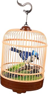 Toyvian Voice-controlled Fake Bird Singing Bird Battery Operated Bird Hand Bird Toy Educational Toys for Kids Kids' Electronics Parrot Toys for Kids Simulation Singing Bird Toy Desktop Toy