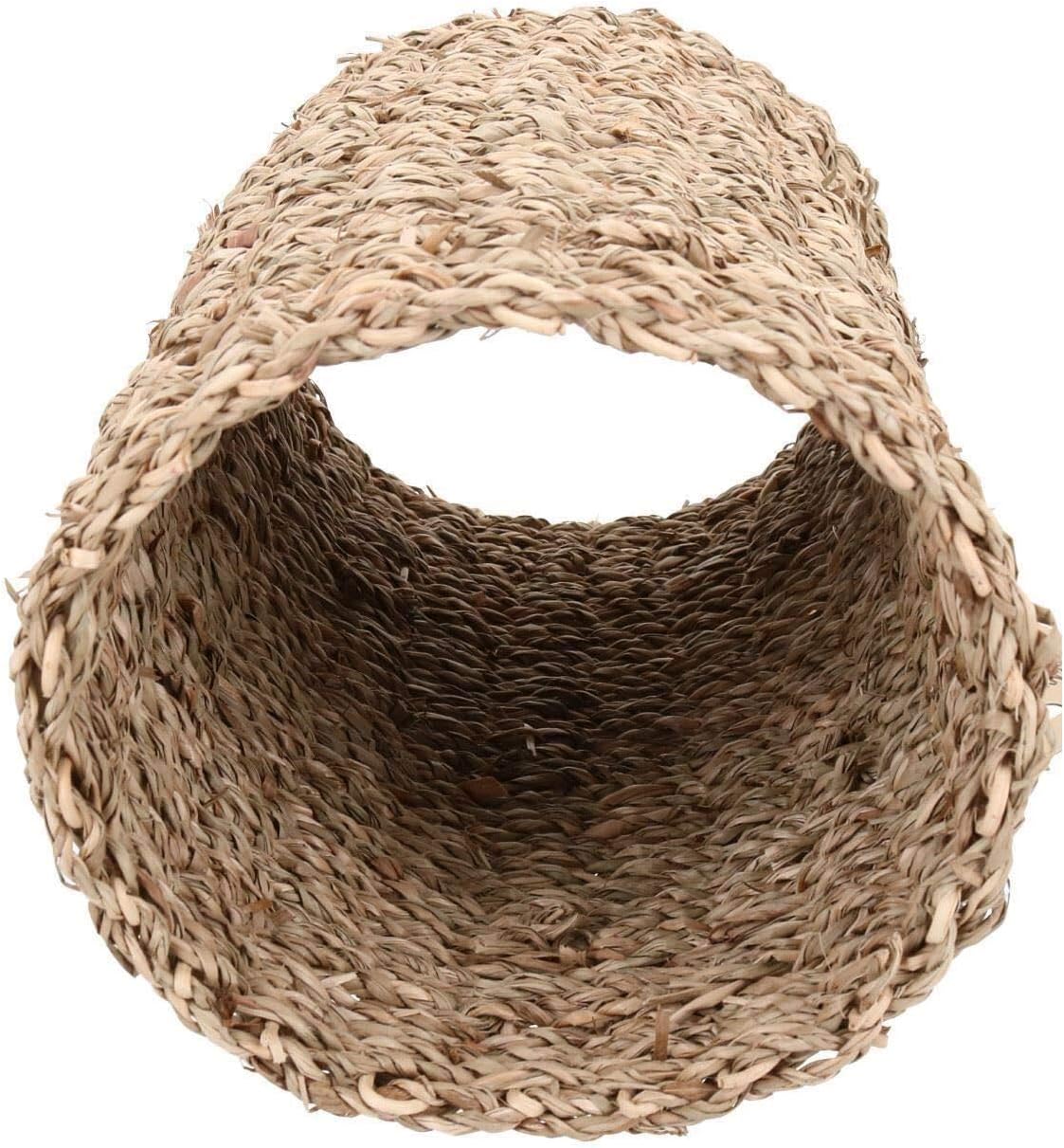 3PK Medium Small Animals Boredom Breaker Seagrass Play Tunnel 13x13x24cm