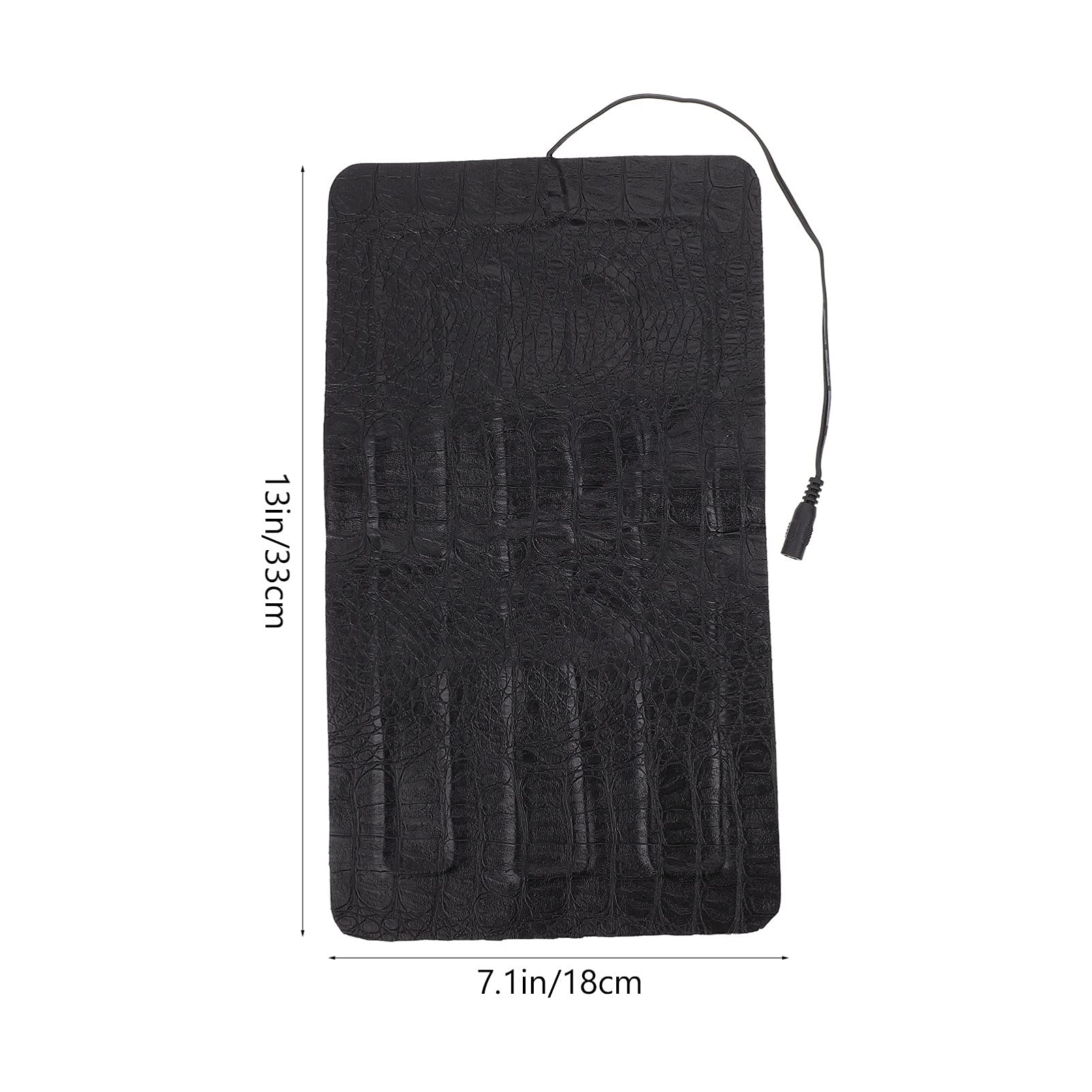 VICASKY 1Pc Electric Reptile Heating Pad Temperature Scratching Mat for Small Pets for Turtles Lizards and Frogs Durable and Easy to Clean