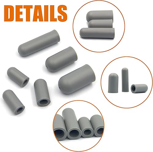 Miniatura 3 de ISPINNER 160 tapas de vacío de goma, kit surtido de tapones de vacío para carburador, colector, automotriz de 316 pulgadas, 532 pulgadas, 732