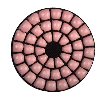 Proxxon 28658 Diamond-Coated Sanding and Polishing Pads, K 200, Diameter 50 mm, Pack of 3, for Angle Polishers WP/E and WP/A