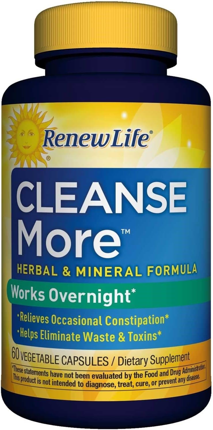 Cleanse More, 60 capsules