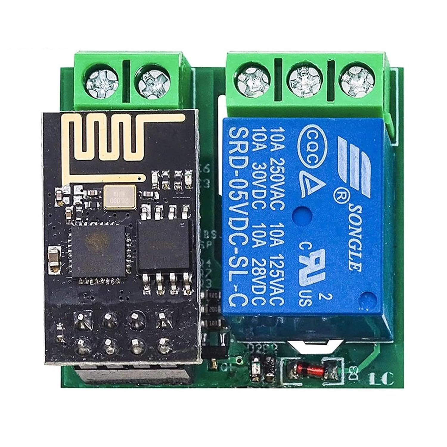ESP8266 ESP-01/01S 1 Channel WiFi Relay Module (Color : 1 Channel Esp-01)