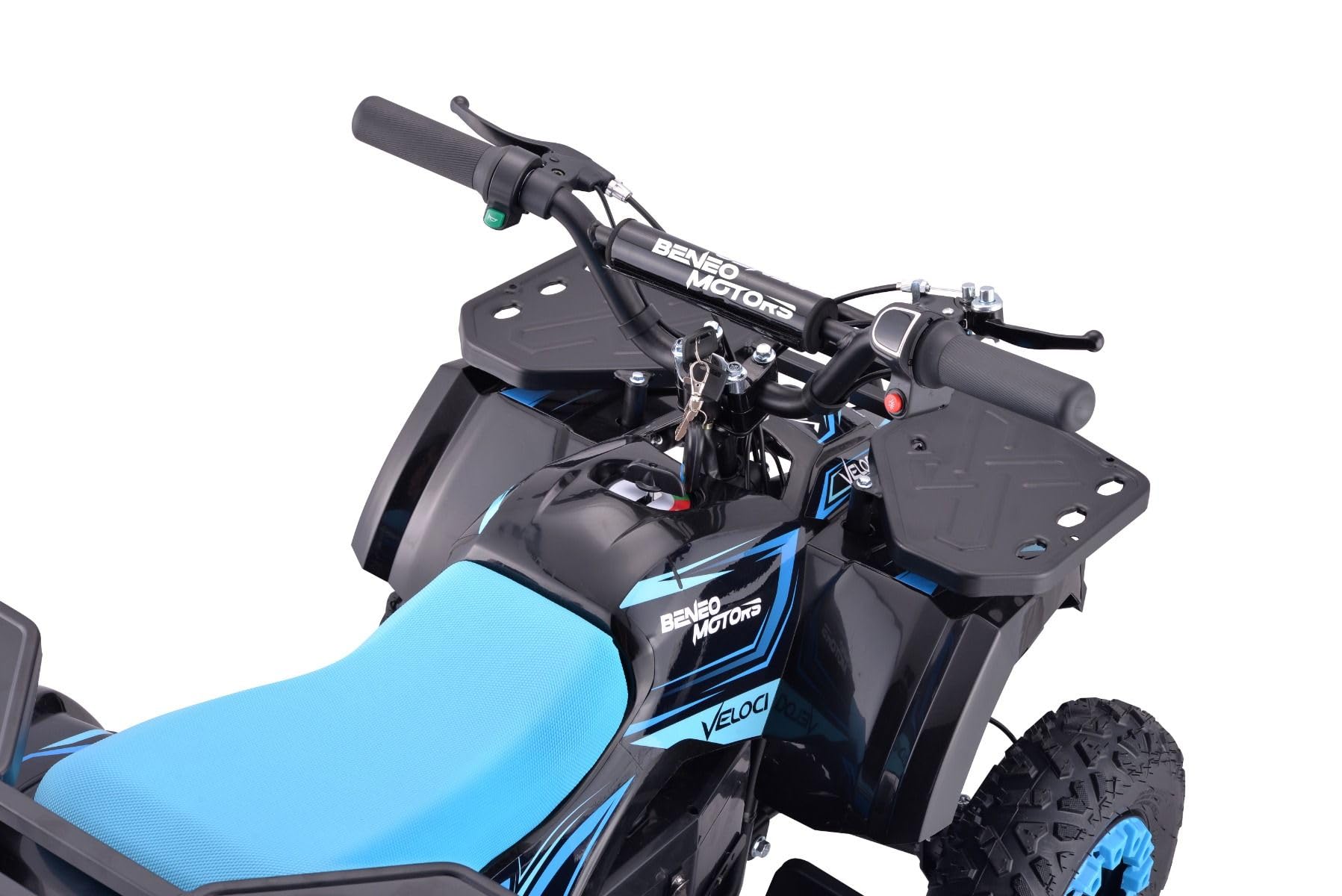 ATV - Mini Quad para niños Veloci Azul - 800 W 36 V a partir de 3 años