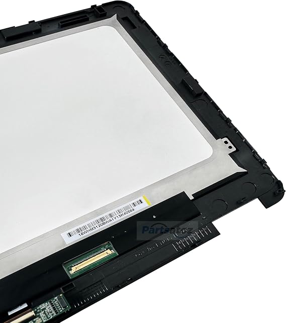 Laptop 11.6 Inch WXGA 1366x768 LCD Display Touch Screen Panel Digitizer Glass Assembly with Bezel Replacement for Dell Latitude 3120 2-in-1 P33T KV89W KY8GR RWDY5 MMF06 0MMF06