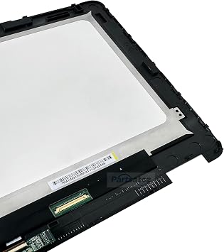 Laptop 11.6 Inch WXGA 1366x768 LCD Display Touch Screen Panel Digitizer Glass Assembly with Bezel Replacement for Dell Latitude 3120 2-in-1 P33T KV89W KY8GR RWDY5 MMF06 0MMF06