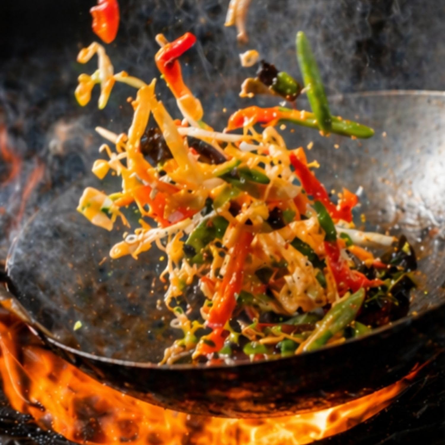Lot 6x Légumes pour wok Chao’an 330g – Format familial – Mélange de légumes asiatiques pour cuisine rapide
