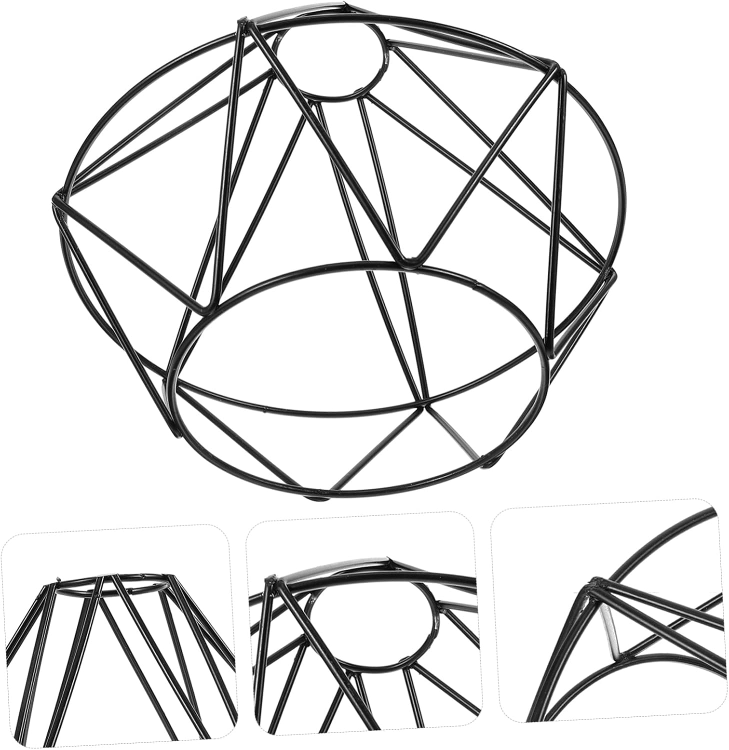 Hardware Wrought Iron Lighting Bird cage Decorative Light Bulbs for Ceiling Fans Vintage Light Bulbs Table Lamp Cover Metal cage lampshade Hanging Lighting Covers Novelty lampshade