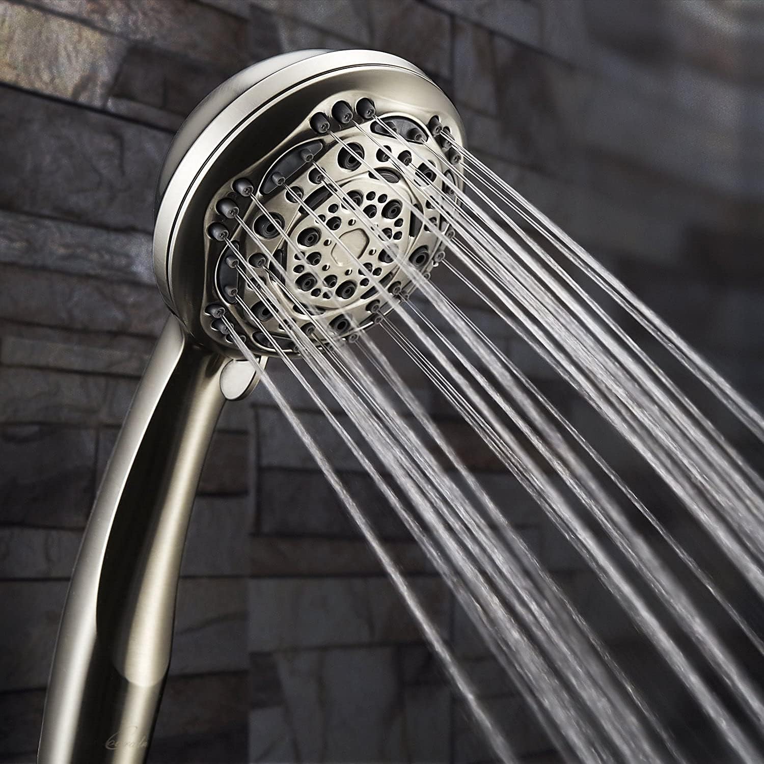 4" Handheld Shower Head Bundle & Couradric 7-Function Luxury Shower Head