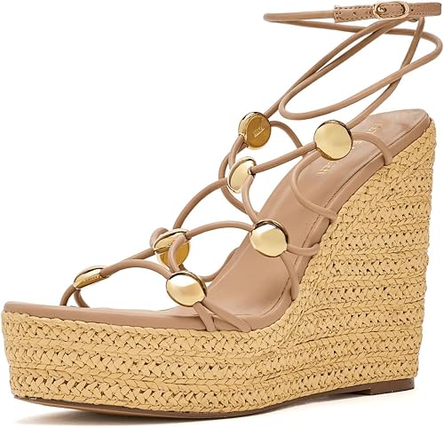 Steve Madden Women's Oaklie, Natural, 11 Medium
