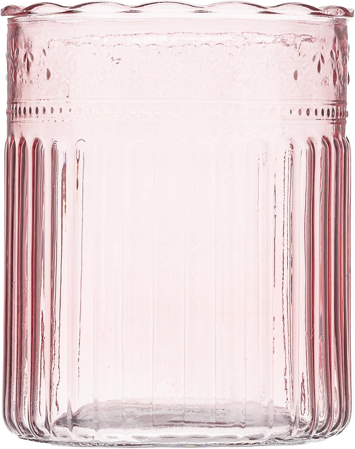 10 Strawberry Street Park Glass Utensil Crock, Luster
