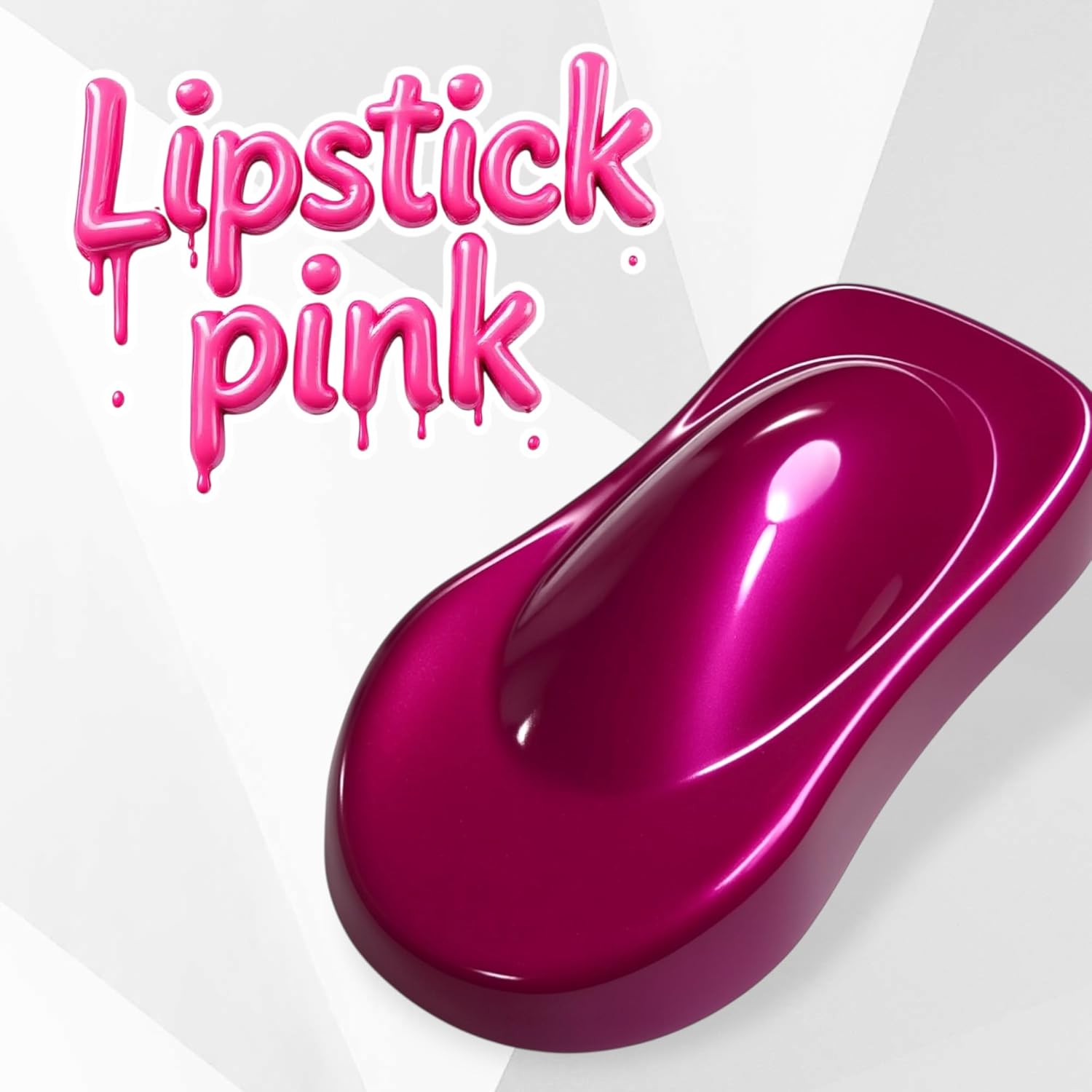 LiME LiNE Candy Pearl Basecoat – All-In-One Base, Pearl & Candy Color | Tri-Stage Look in One Step | Full-Coverage Candy Look: Must be Cleared with 2K Clearcoat (Lipstick Pink, 1 Quart)