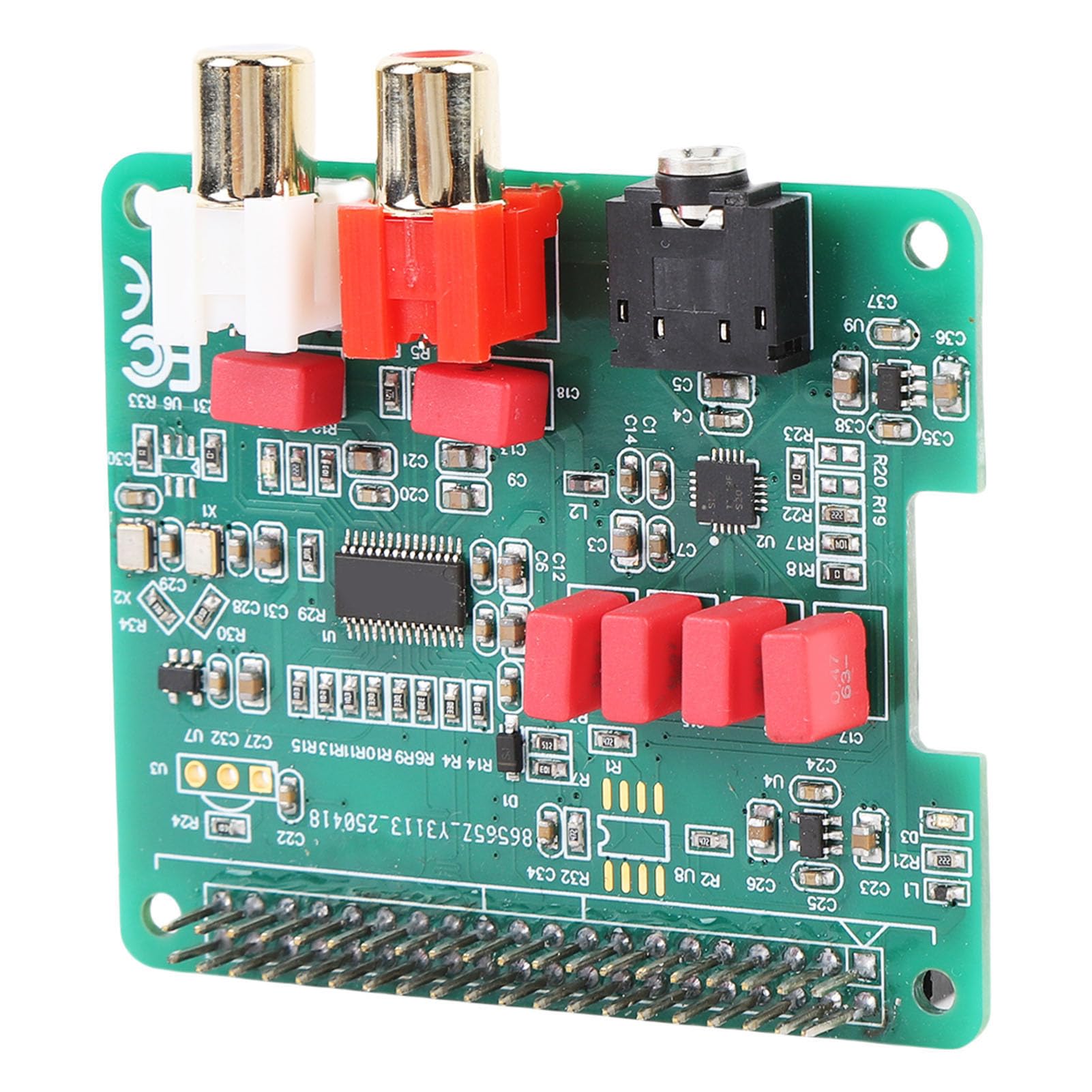 YUYTE Scheda DAC HiFi HAT per 3B 4 5, Suono 384KHz 32Bit