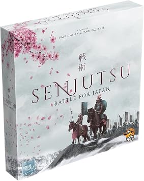 Senjutsu Battle for Japan - Samurai Dueling Game with Miniatures and Deck Crafting, Strategy Game for Kids and Adults, Ages 14+, 1-4 Players, 15-20 Min Playtime, Made by Lucky Duck Games