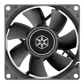 SilverStone SST-FN80B - High Performance 80mm Fan for HTPC and SFF Cases